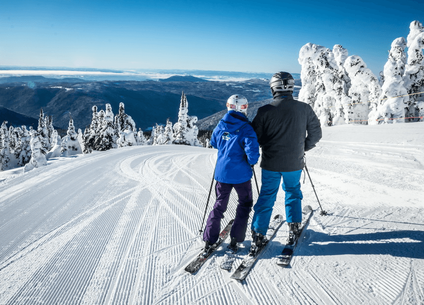 Sun Peaks ski resort