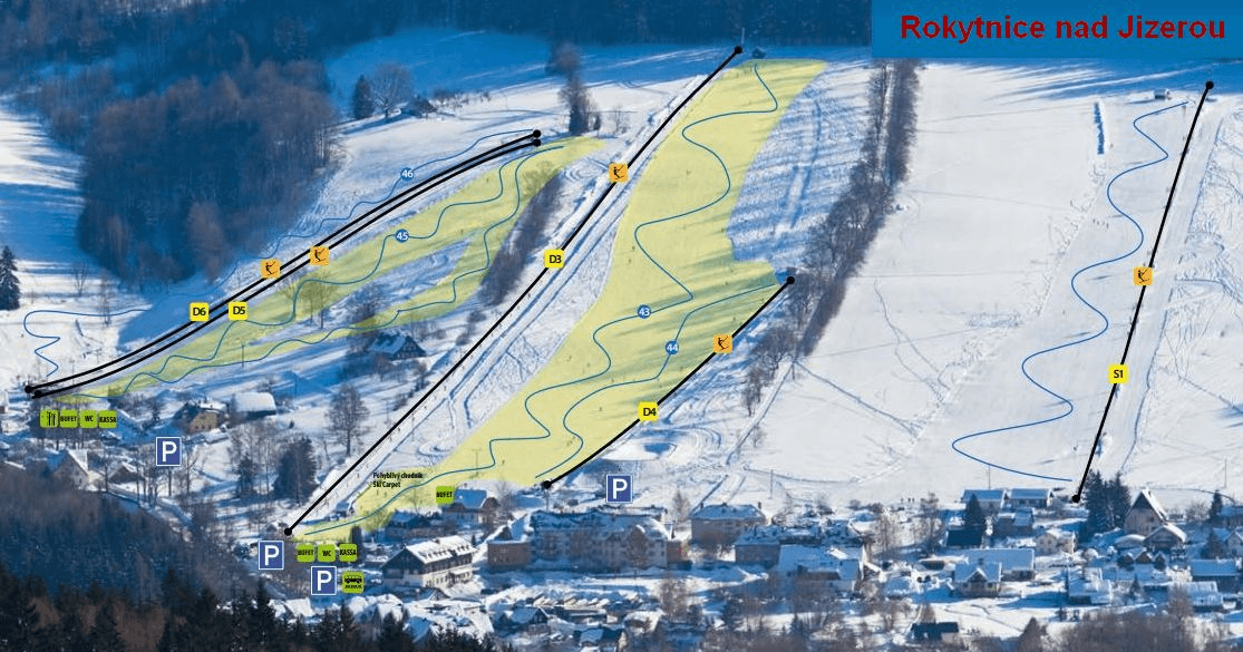 Kamenec – Jablonec nad Jizerou ski resort