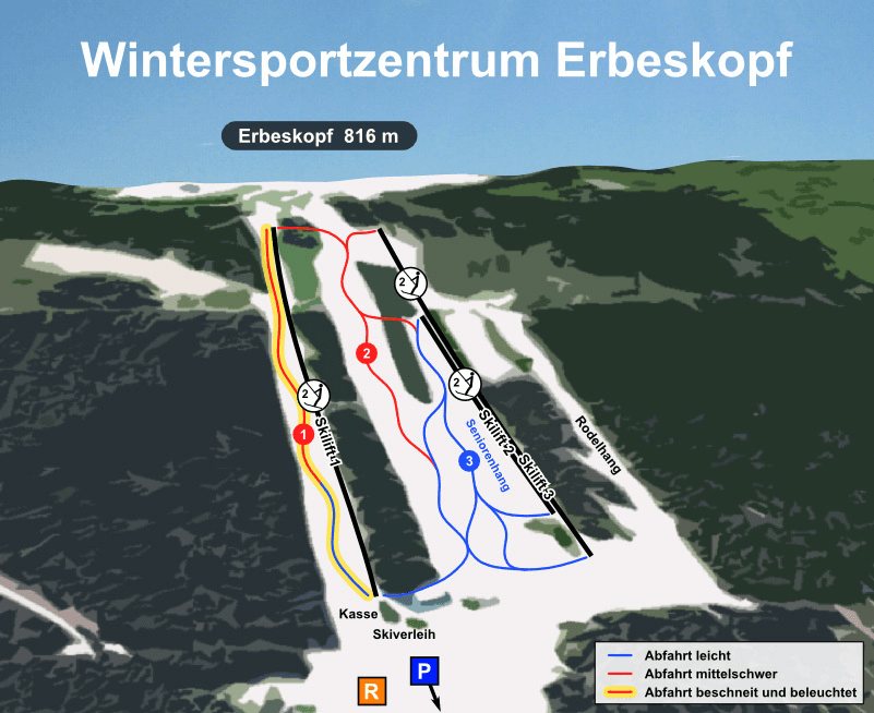 Datenberg – Bad Tabarz ski resort