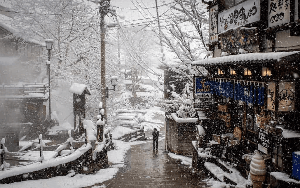 Manza Onsen ski resort