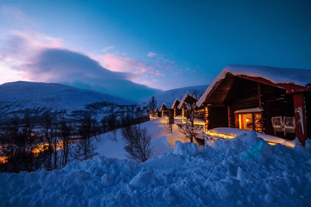 Norway Mountain ski resort