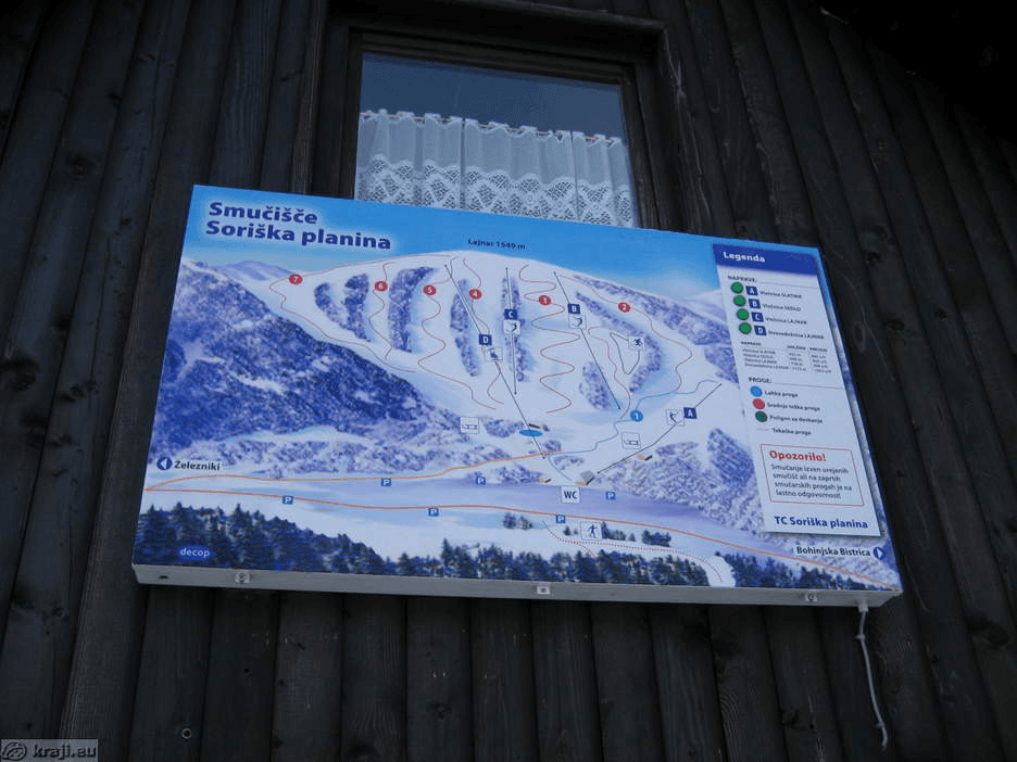 Soriška Planina ski resort