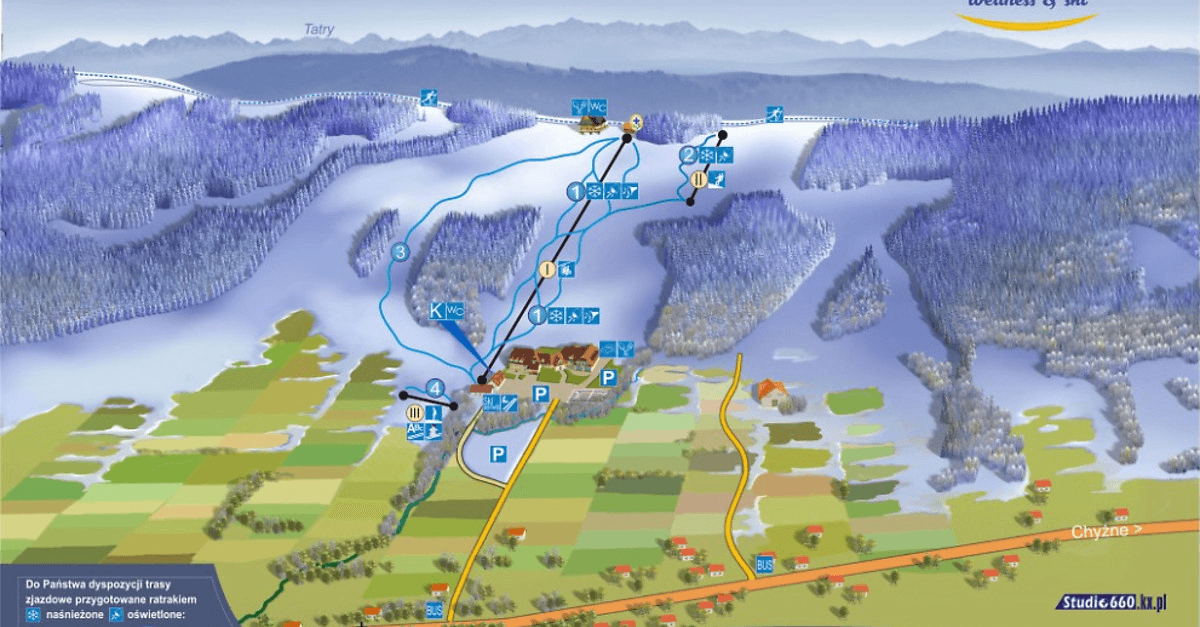 Myślenice ski resort
