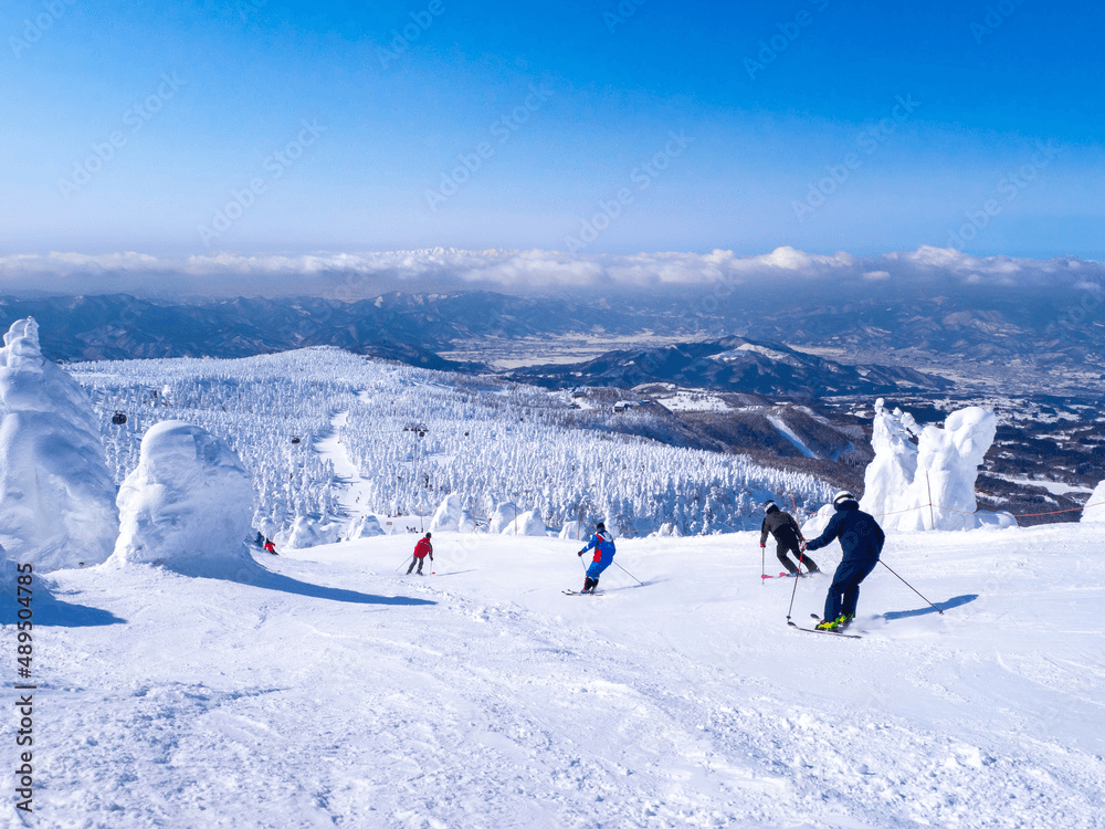 Zao Onsen ski resort